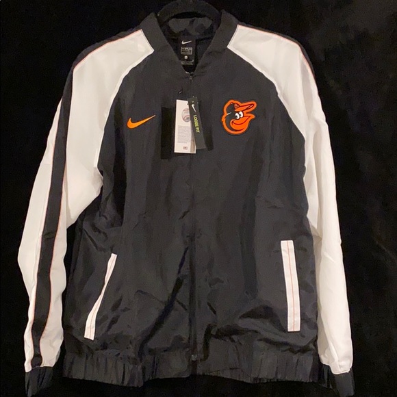 Nwt Nike Orioles Windbreaker Sz L 